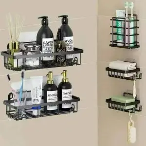 5in1 Bathroom Storage Rack 